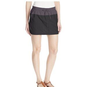Columbia Women's Black and Dark Gray Mini Skirt